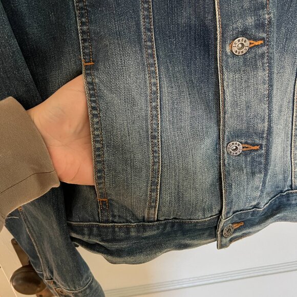 Mens J. Crew classic Denim Jacket - Picture 2 of 9